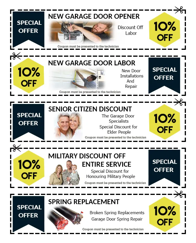 Garage Door & Opener Repairs Boston, MA 617-987-9183 - coupons